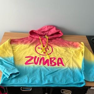 Zumba cold shoulder top.